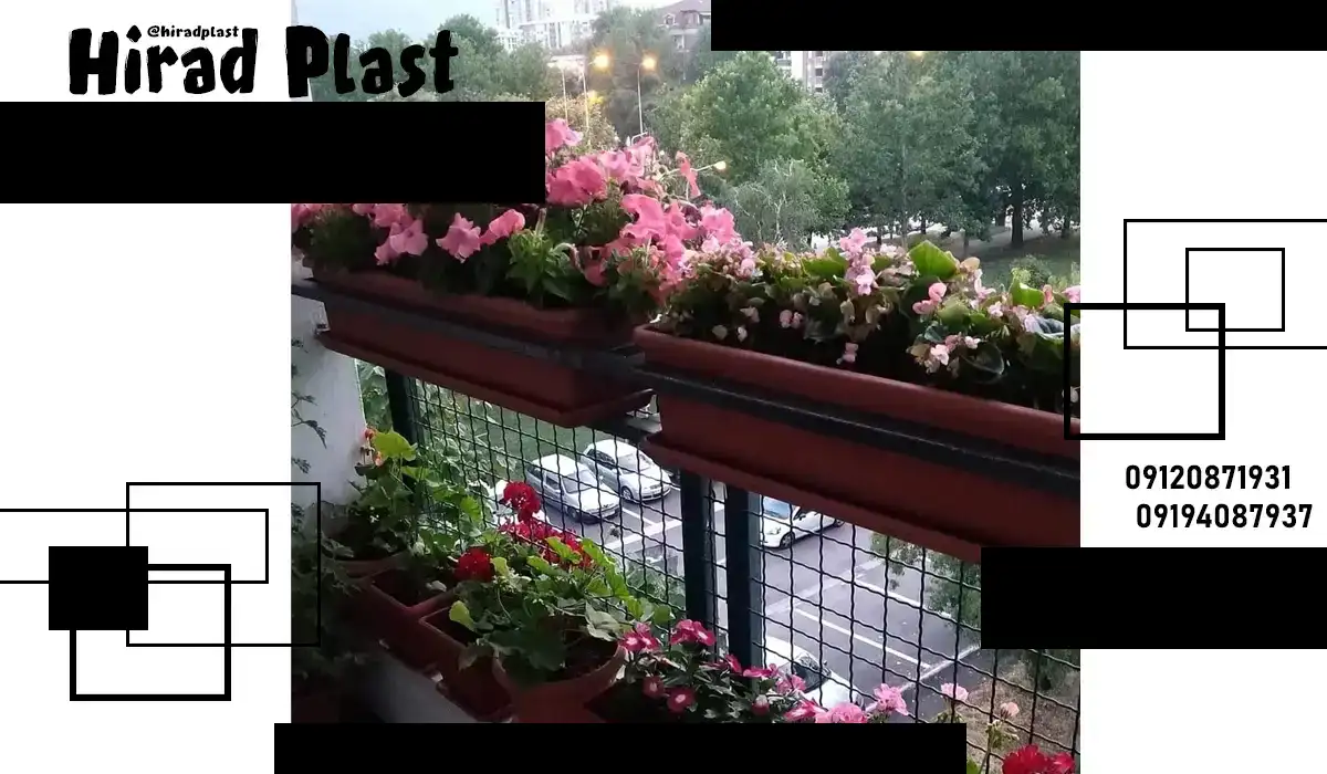 گلدان پلاستیکی عمده