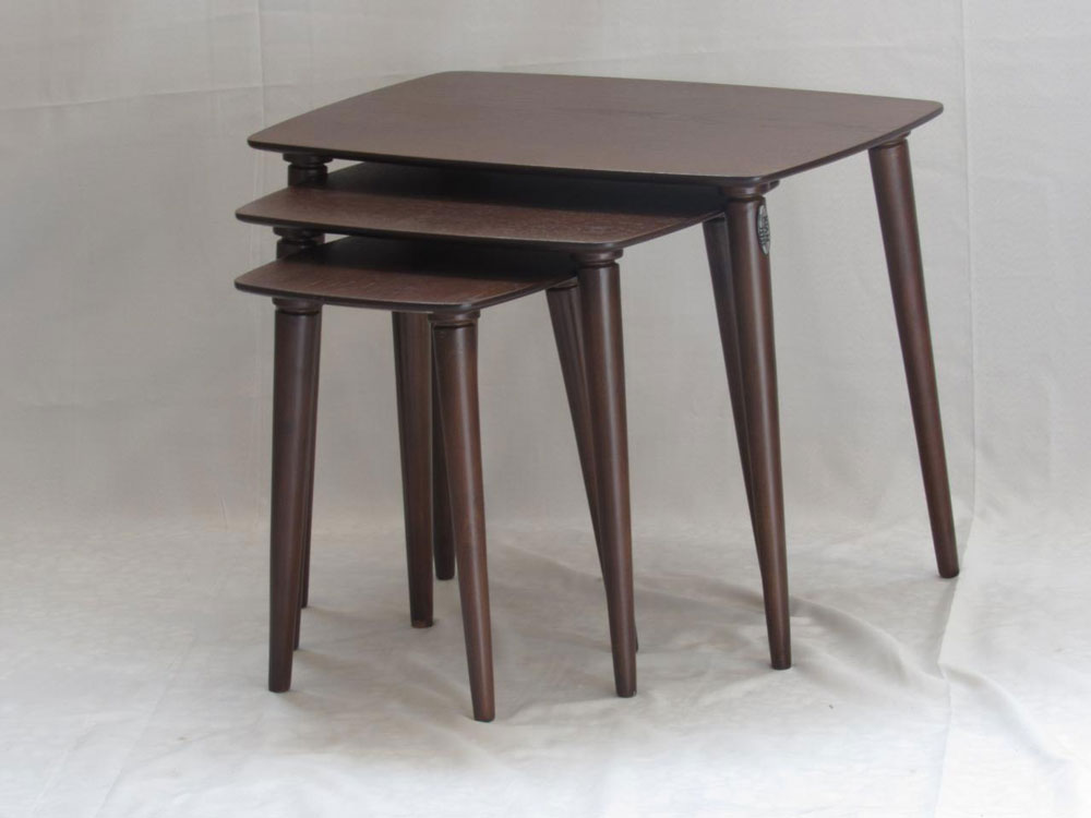 میز عسلی پلاستیکی طرح چوب