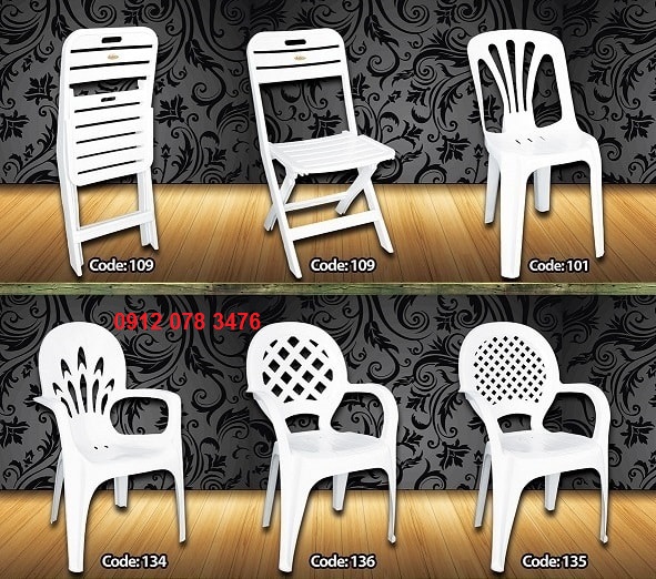 میز صندلی پلاستیکی صبا