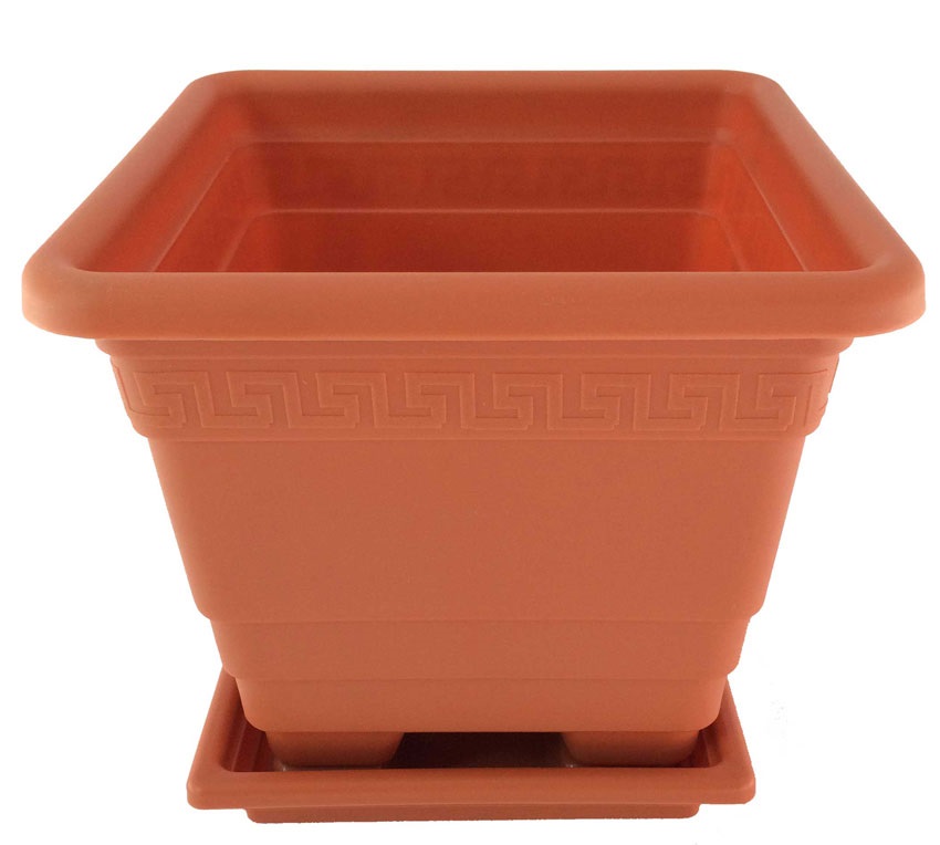 گلدان پلاستیکی بزرگ