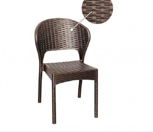 انعطاف پذیری صندلی پلاستیکی طرح حصیری 