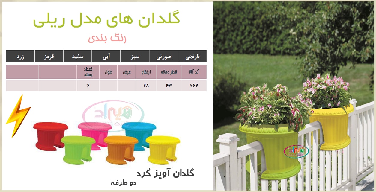 مرکز تولید گلدان پلاستیکی