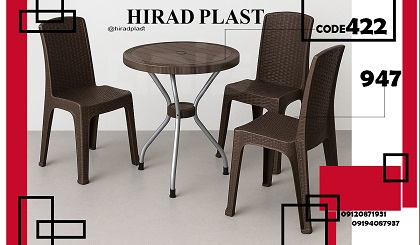 میز و صندلی پلاستیکی