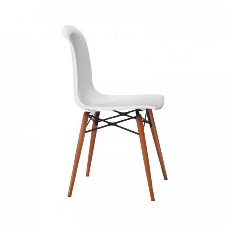 باکیفیت ترین انواع صندلی پلاستیکی پایه چوبی کدامند؟