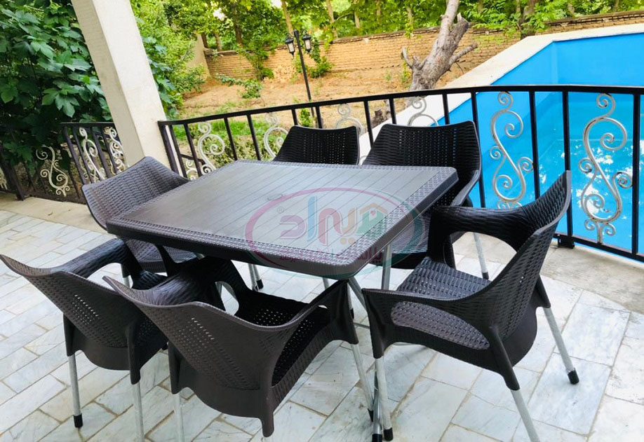 صندلی حصیری ناصر پلاستیک