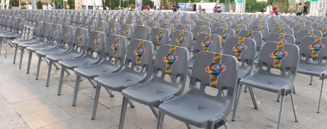 صندلی پلاستیکی بدون دسته