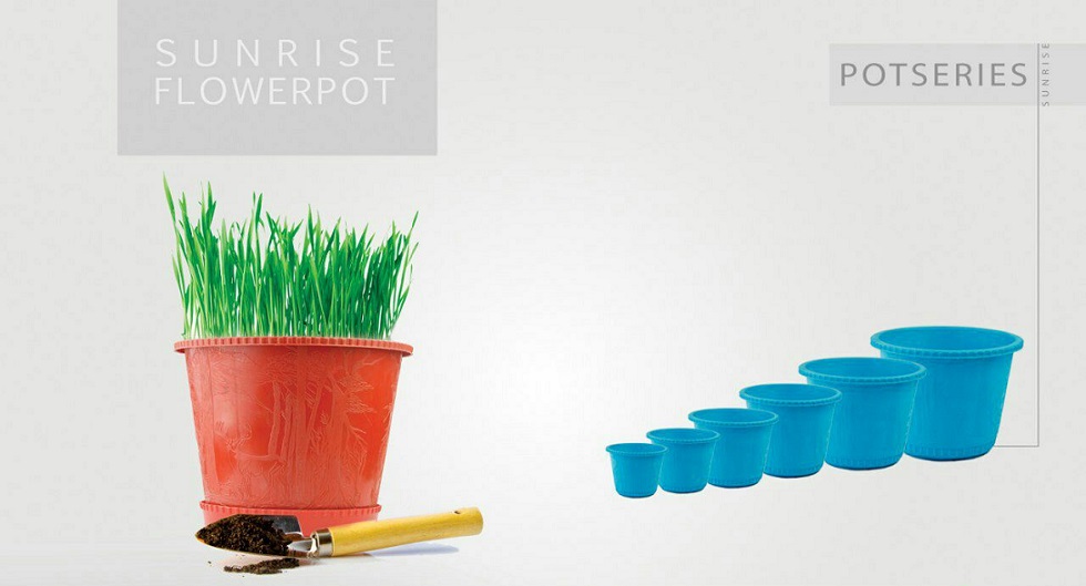 گلدان ارزان قیمت پلاستیکی