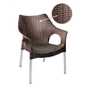 صندلی پلاستیکی حصیری