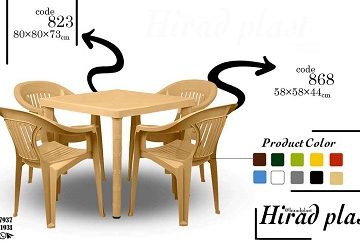 میز و صندلی پلاستیکی ارزان قیمت