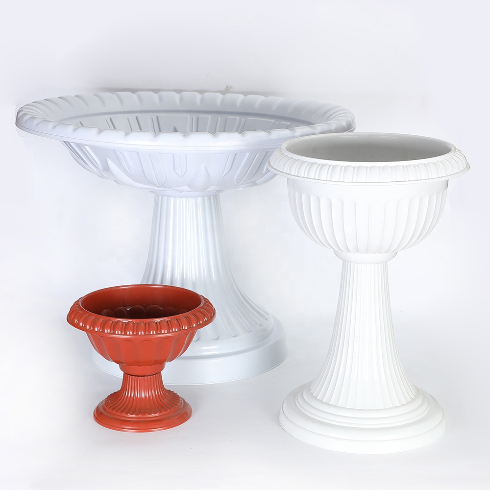 گلدان پلاستیکی پایه دار