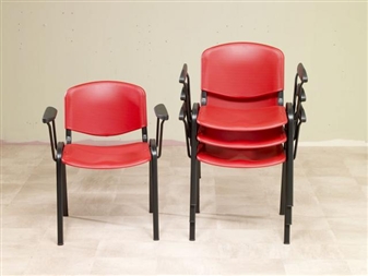 صندلی پلاستیکی دسته دار – فروش با ارزان ترین قیمت