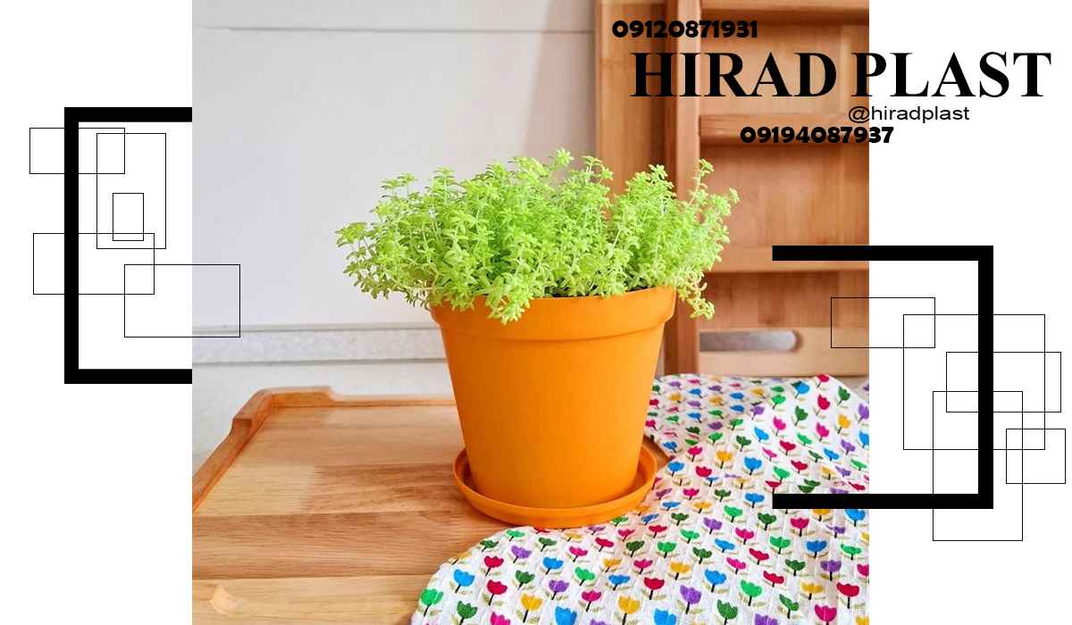 گلدان پلاستیکی