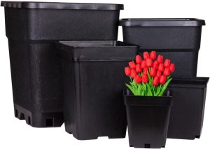 گلدان پلاستیکی سایز بزرگ