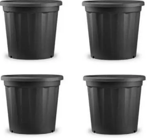 گلدان پلاستیکی سطل زباله