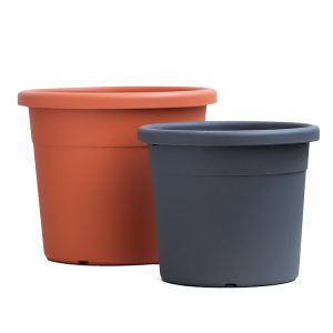 گلدان پلاستیکی سطل زباله