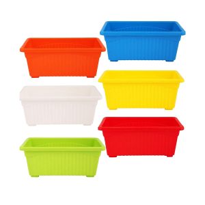 سایزهای گلدان پلاستیکی طولی