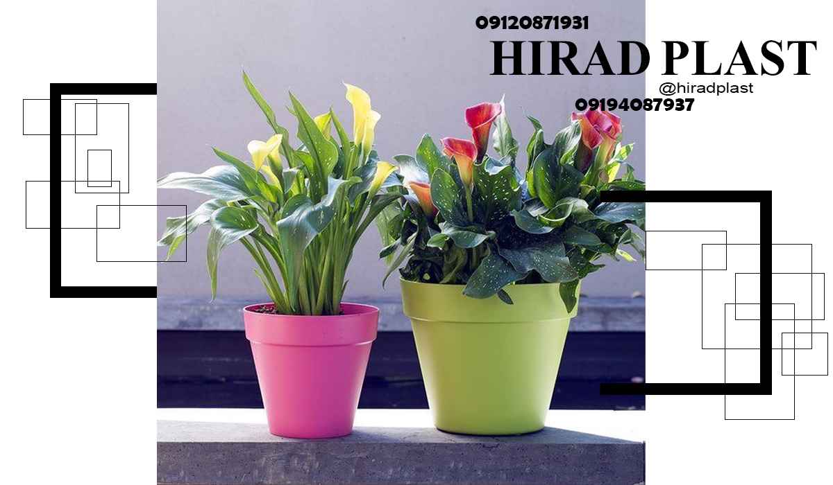 گلدان پلاستیکی عمده