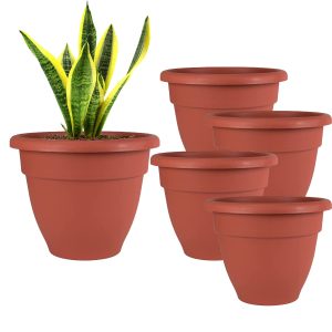 گلدان پلاستیکی کوچک آپارتمانی