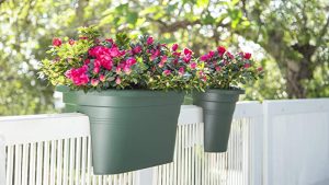 گلدان پلاستیکی دو طرفه بزرگ