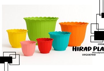 گلدان پلاستیکی