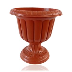 خرید گلدان پلاستیکی رنگی پایه دار