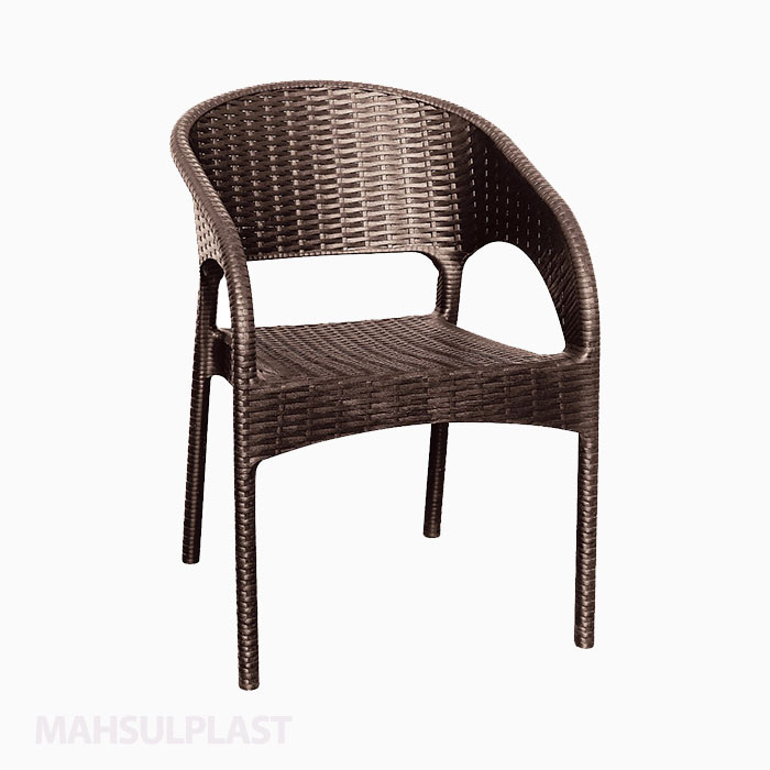 صندلی پلاستیکی حصیری ناصر