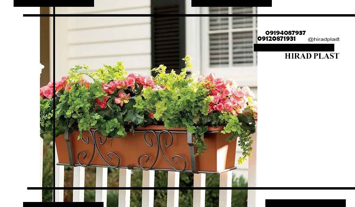 گلدان پلاستیکی عمده