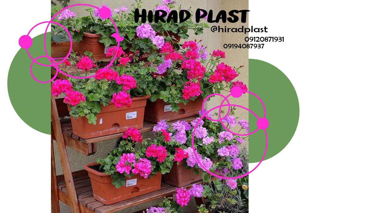 گلدان مستطیلی