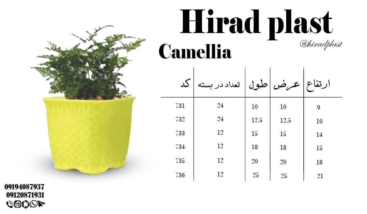 گلدان پلاستیکی بزرگ