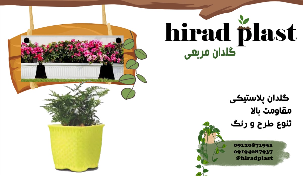 گلدان پلاستیکی آناناسی