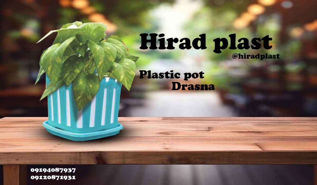 گلدان پلاستیکی کوچک