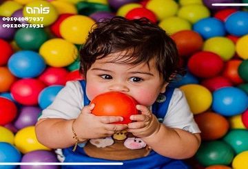 توپ رنگی استخری