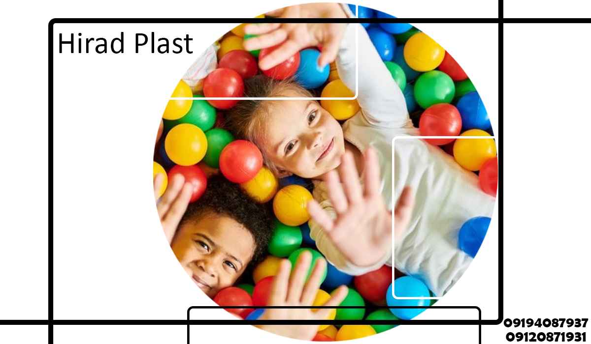 توپ استخری رنگی