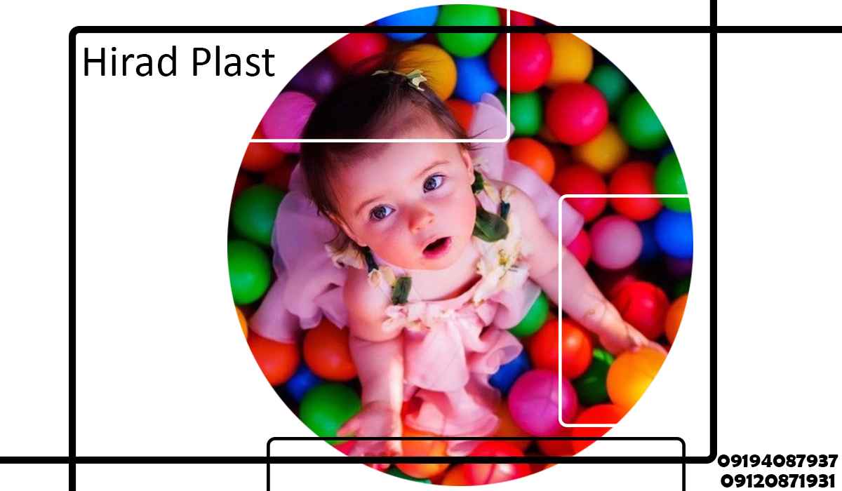 توپ استخری پلاستیکی