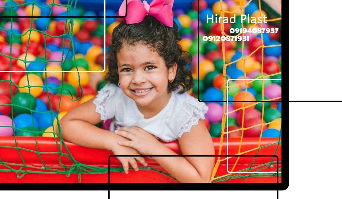 توپ استخری پلاستیکی