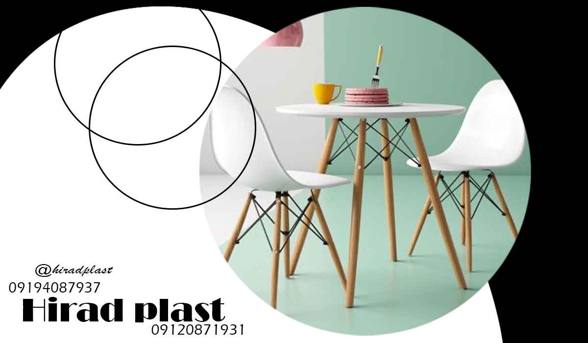 قیمت میز و صندلی پایه چوبی