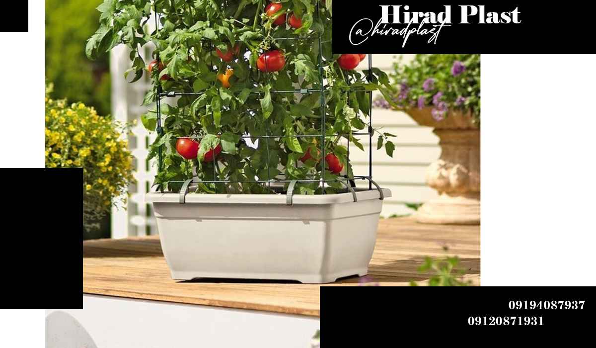 گلدان مستطیلی