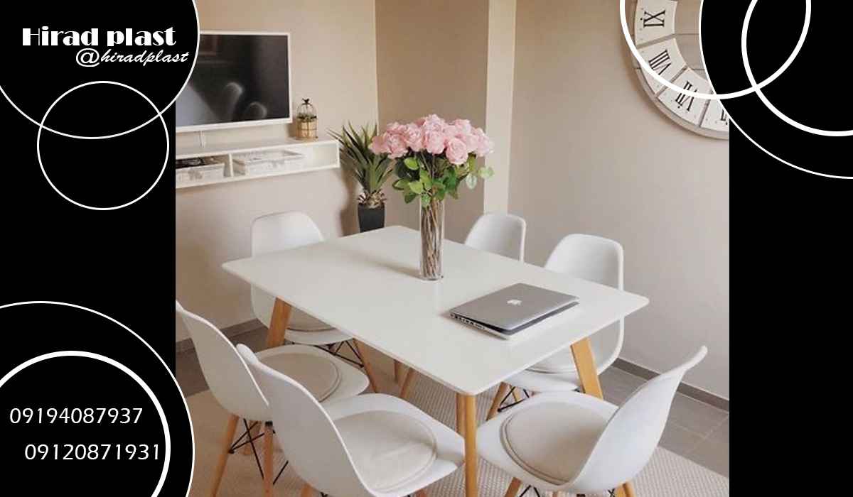 میز و صندلی پلاستیکی رستورانی