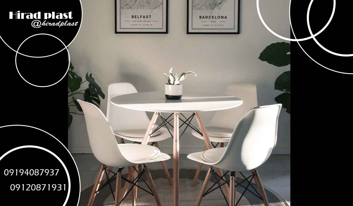 میز و صندلی پلاستیکی رستورانی