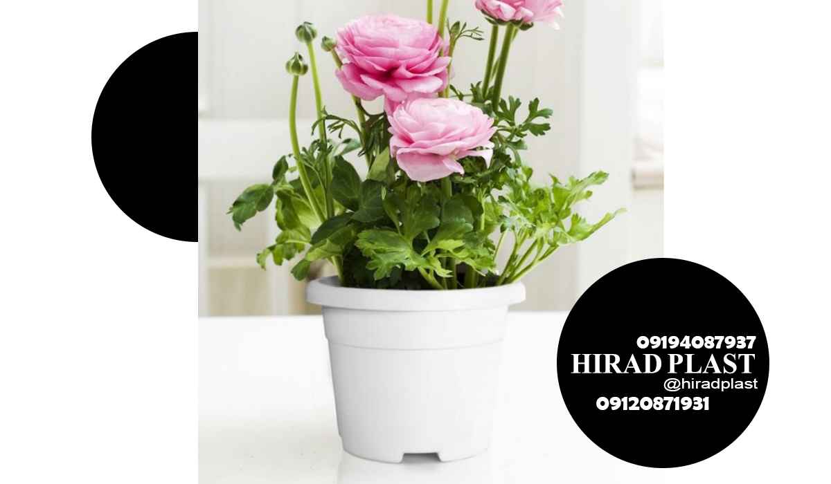 گلدان پلاستیکی عمده