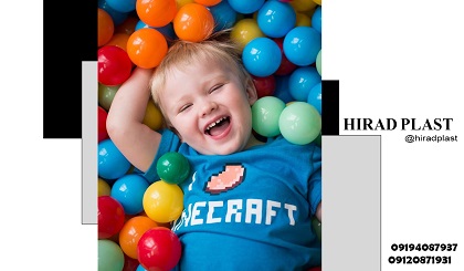 توپ پلاستیکی رنگی