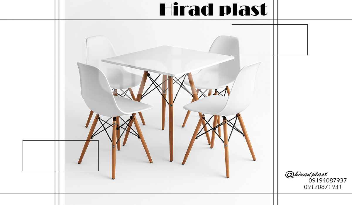 میز و صندلی پلاستیکی تراس