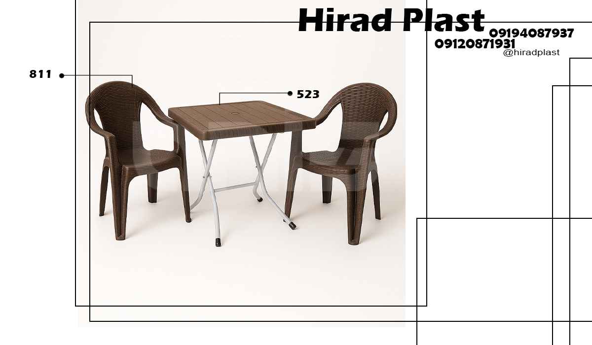 خرید میز و صندلی پلاستیکی