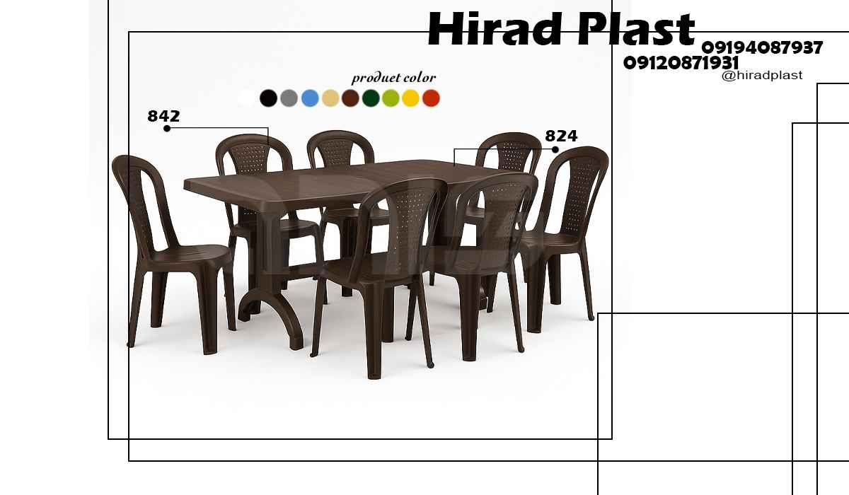 قیمت میز و صندلی پلاستیکی