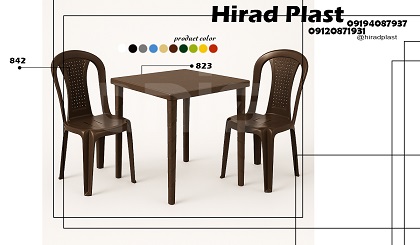میز و صندلی پلاستیکی
