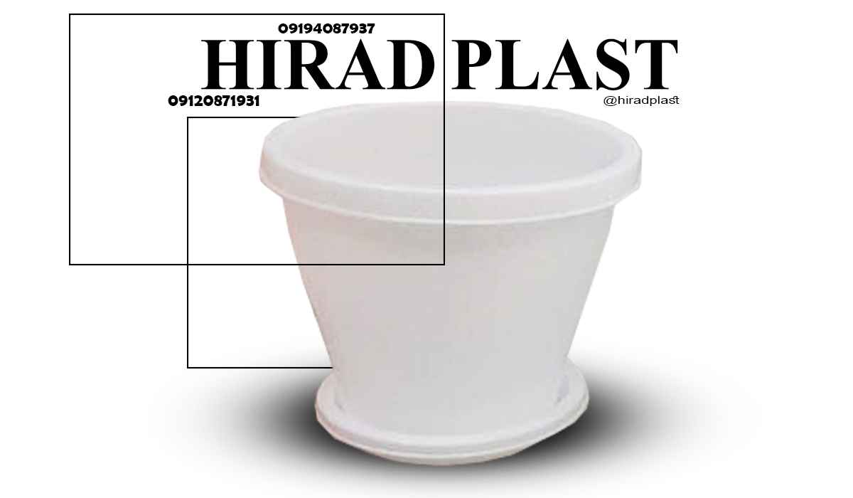 گلدان پلاستیکی