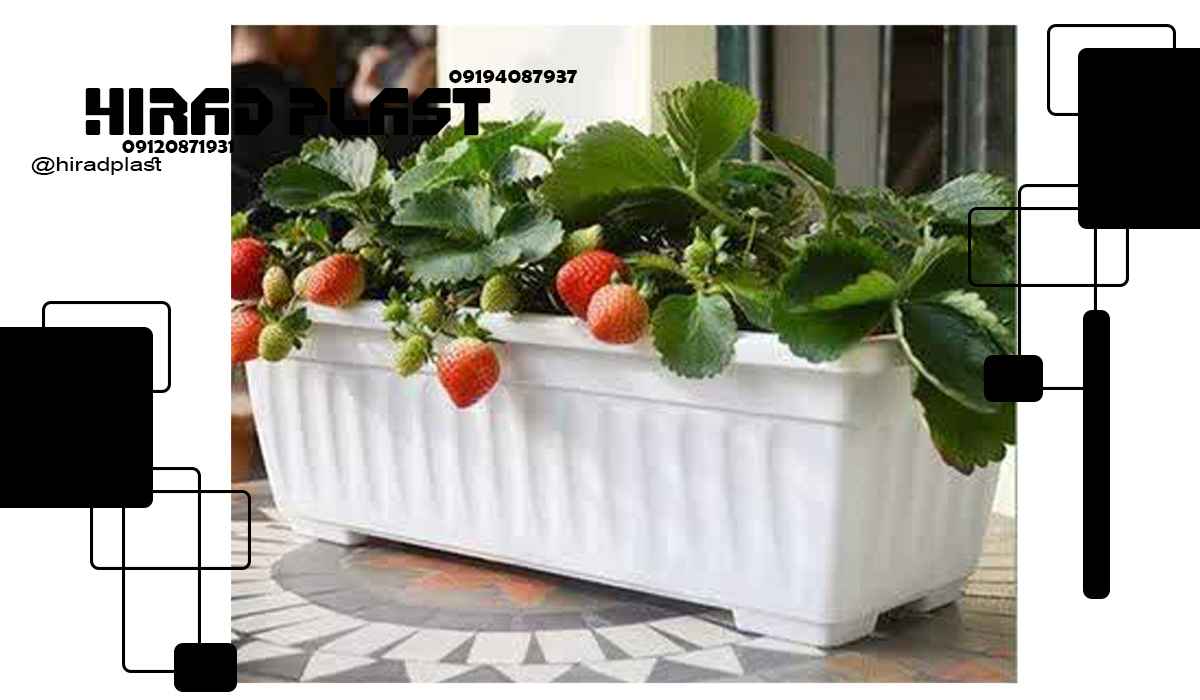 گلدان مستطیلی