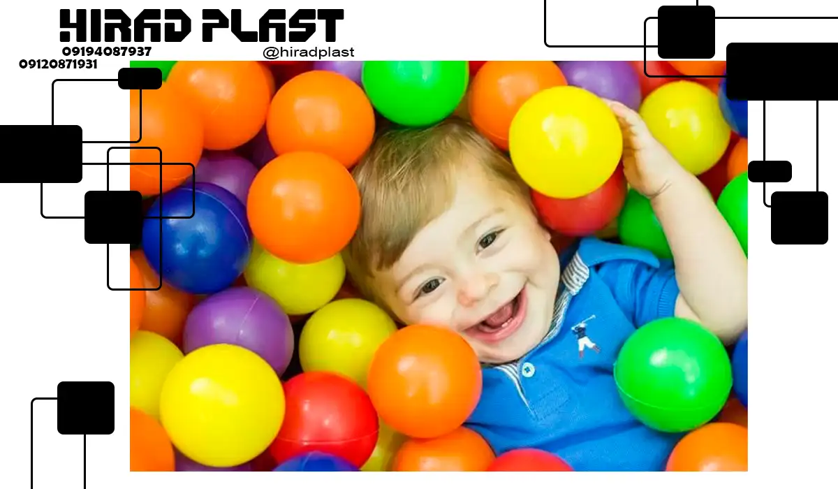 توپ رنگی کوچک